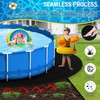 TIXANF 24FT Pool Liner Pad,Seamless Above Ground Pool Liner,Pre-Cut Heavy