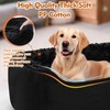 Muecleao Dog Bed for Medium Small Dogs, Rectangle Washable Orthopedic