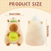 SGZIOO Capybara Cuddly Toy, 25 cm Super Soft Capybara Plush