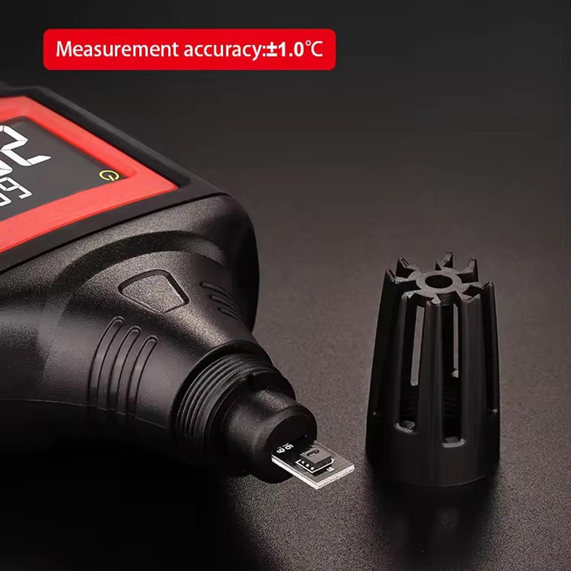 Meichoon Digital Temperature Humidity Meter Professional Thermometer Hygrometer with Dew