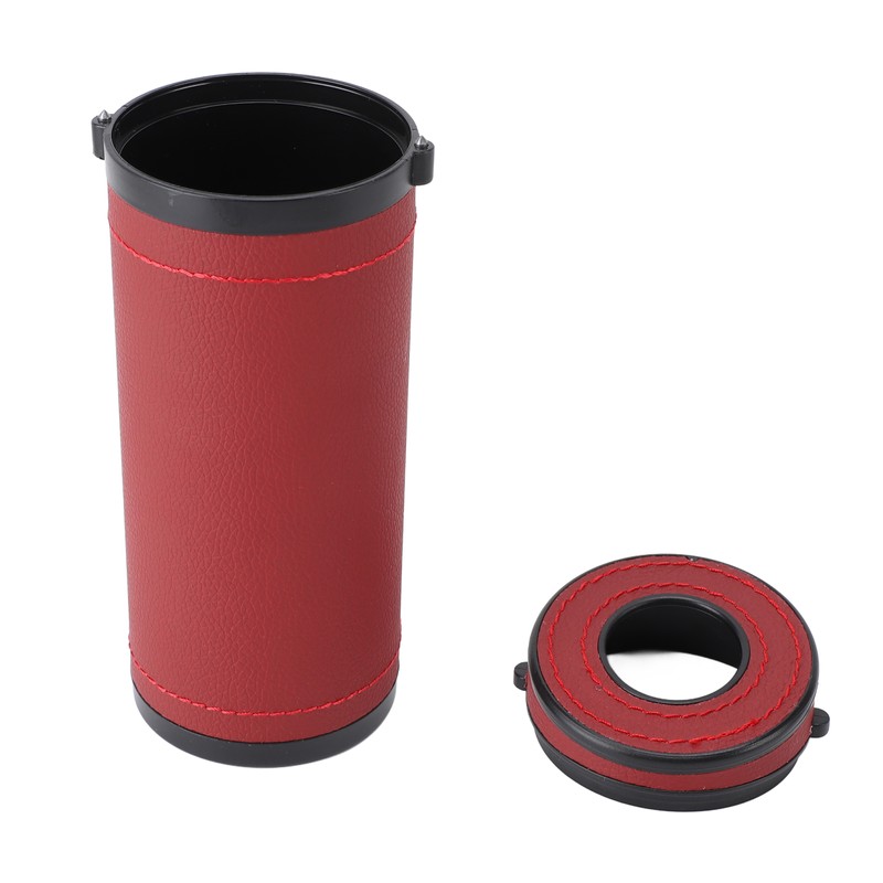 Car Tissue Holder Lightweight Leather and Tungsten Steel Car Tissues