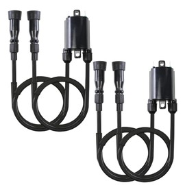 Ignition Coil Spark Plug Cap for Honda Shadow ACE 750 VT750 1998-2003 Shadow Aero 750 VT750 2009-2019 Shadow Spirit 750 VT750 2001-2014 30510-MM8-003 30701-MF5-000 30751-MR1-000 30753-MR1-000