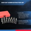 NEIKO 04204A Hex-Head Multispline Screw and Bolt Extractor Set, Easy-Out