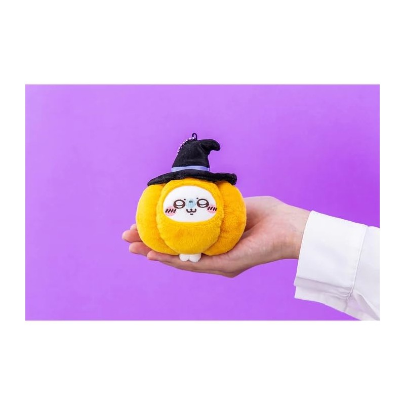 Chiikawa Mascot Plush Pumpkin Momonga