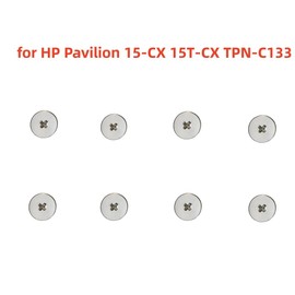 8PCS Laptop LCD Hinge Assembly Screws Replacement for HP Pavilion 15-CX 15T-CX TPN-C133 Series