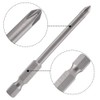 Saipor 8-Piece 75 mm Long Phillips Screwdriver Bits Set S2
