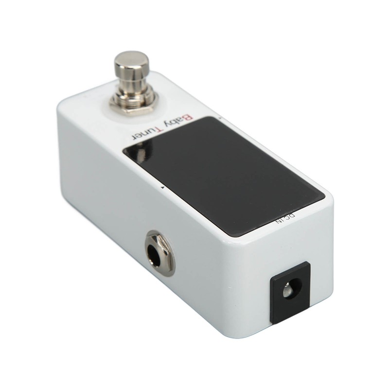 Mini Pedal Tuner Monoblock Chromatic Tuning Effect for Electric Guitar