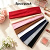 8pcs Headbands for Women Non Slip - Soft Women's Fashion