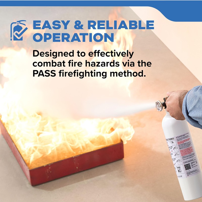 Kidde Fire Extinguisher for Boats, Single-Use 10BC