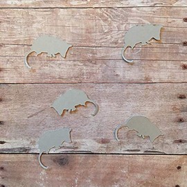 Opossum Confetti, Animal Decorations, Woodland Party Supplies, Animal Theme, Opossum Cut Outs, Rustic Party Supplies, Table Scatter, Opossum Cut Out