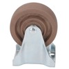 Nylon Caster 4in Fixed Plate Caster Wheel Heat Resistant for