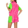 Yisfri Women Retro 80's 90's 2 Piece Track Suit Theme