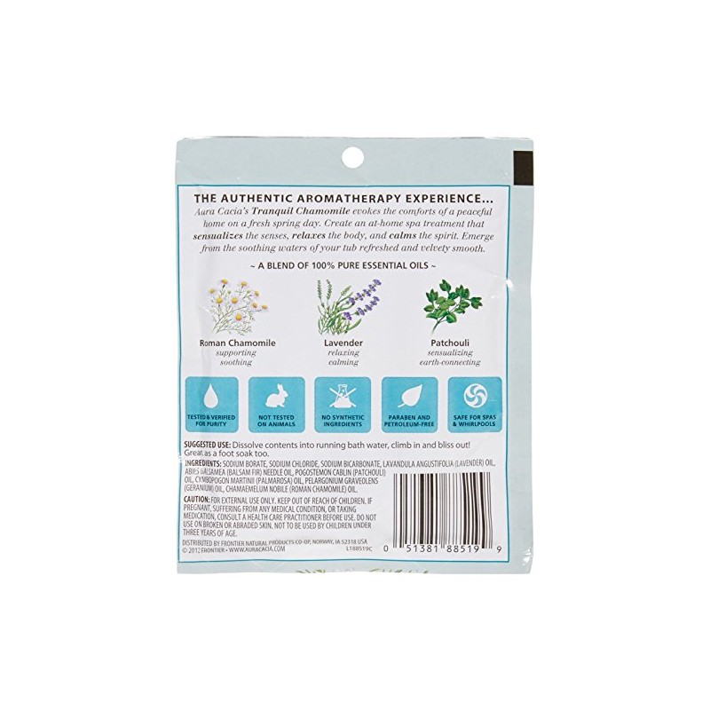 Frontier Natural Product Coop Aura Cacia Tranquility Mineral Bath (6x2.5