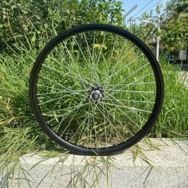CDHPOWER 26" Bike Rear Wheel Double Wall Aluminum Wheel 10G 36 Spokes Heavy Duty Bike Rim