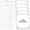 Kosiz 5 Pcs Large Check Registers for Desk Transaction Registers