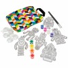 Smarts & Crafts Go Robot Window Art, 26 Pieces, Unisex,
