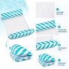 Floating Water Hammock for Pool Relaxation – Foldable Inflatable Lounger