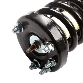 cciyu Complete Suspension Kit Fits 03 04 05 06 07 for Honda for Accord Includes Strut Spring Assembly, Stabilizer Bar Link, Tie Rod End, Control Arm, Ball Joint