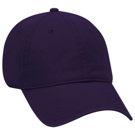 OTTO 6 Panel Low Profile Garment Washed Superior Cotton Twill - Purple
