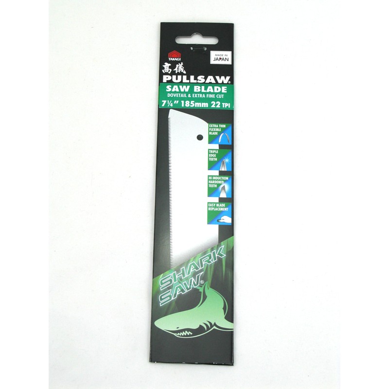 Takagi 102154 Replacement Saw Blade for Detail Japanese Saw (Dovetail)