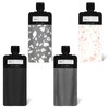 4 PCS Travel Pouches for Toiletries, 3oz Leak Proof Empty