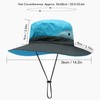 Sun Protection Hat for Women Adjustable Rope Band Quick Drying