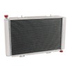 Cubauto Aluminum Radiator Replacement for Can-Am Maverick Commander MAX 1000