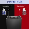 8-Way Lead-Acid Battery Terminal Connectors, Positive and Negative Set, Compatible