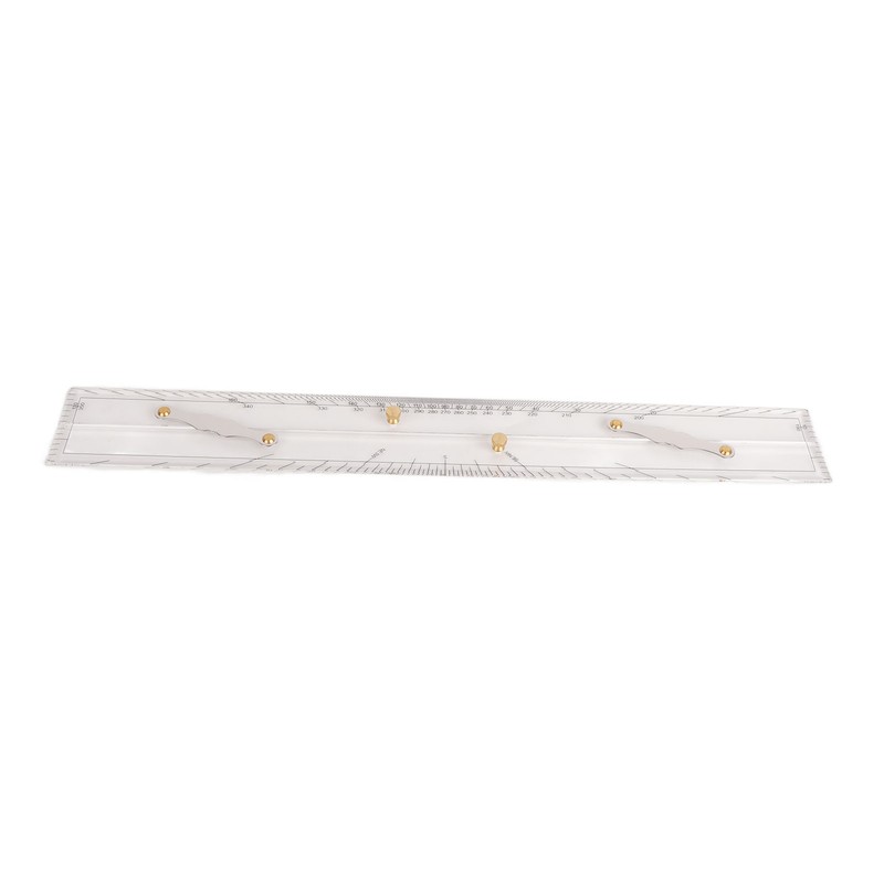Marine Navigation Parallel Ruler Clear Scale High Accuracy Transparency Boat