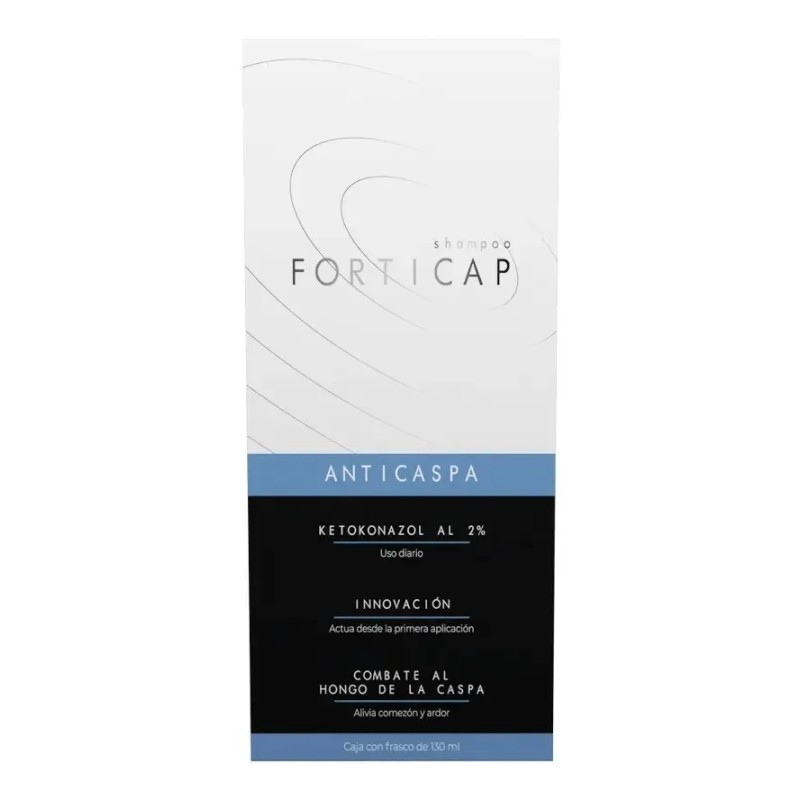 Shampoo Anticaspa Descamación Ketokonazol 2% Forticap Ultra