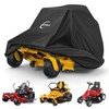 Kipiea Zero Turn Mower Cover- 600D Heavy Duty Outdoor Zero