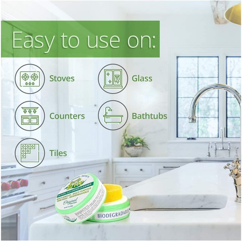 Earth Brite Clay Cleaner 2 pack + Diamond Towel Bundle