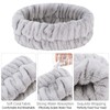 Casoty 6 Pcs Spa Headband Face Wash Headband and Wristband
