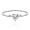Meissa Heart Shape Diamond Ring for Women 925 Sterling Silver