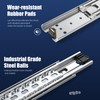 VITERLYNX 200Lbs Heavy Duty Drawer Slides 1 Pair 10 14
