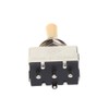 Kobeleen Chrome 3 Way Electric Guitar Toggle Switch Box Style
