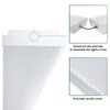 ANTLUX 4FT LED Wraparound 40W Shop Lights for Garage, 4400lm,
