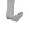 Relaxdays 12 x Stainless Steel Door Hooks, Rust-Resistant, S-Hooks, for