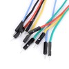 Sumnacon 10 Pcs Stackable Banana Plug to Male Jumper Wire