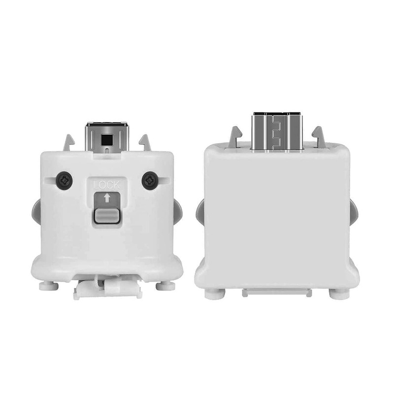 2 Pack Motion Plus for Wii, TechKen Motion Plus Adapter