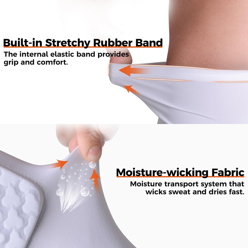 COOLOMG Basketball Arm Pads Elbow Protection Pads for Football Baseball