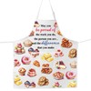 MYSOMY Pastry Chef Apron Dessert Lover Gifts Dessert Chef Apron