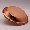 Amitofo Copper Offering Prayer Ritual Bowl - Carving Moon Phase