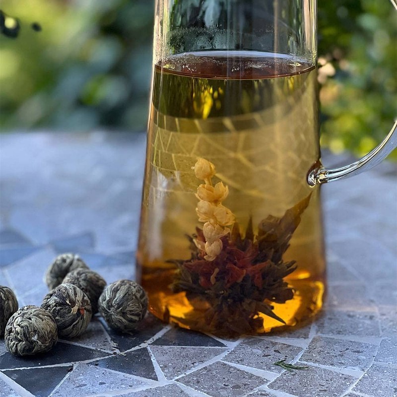 Blooming tea ai fiori di giglio e gelsomino Eastern Beauty