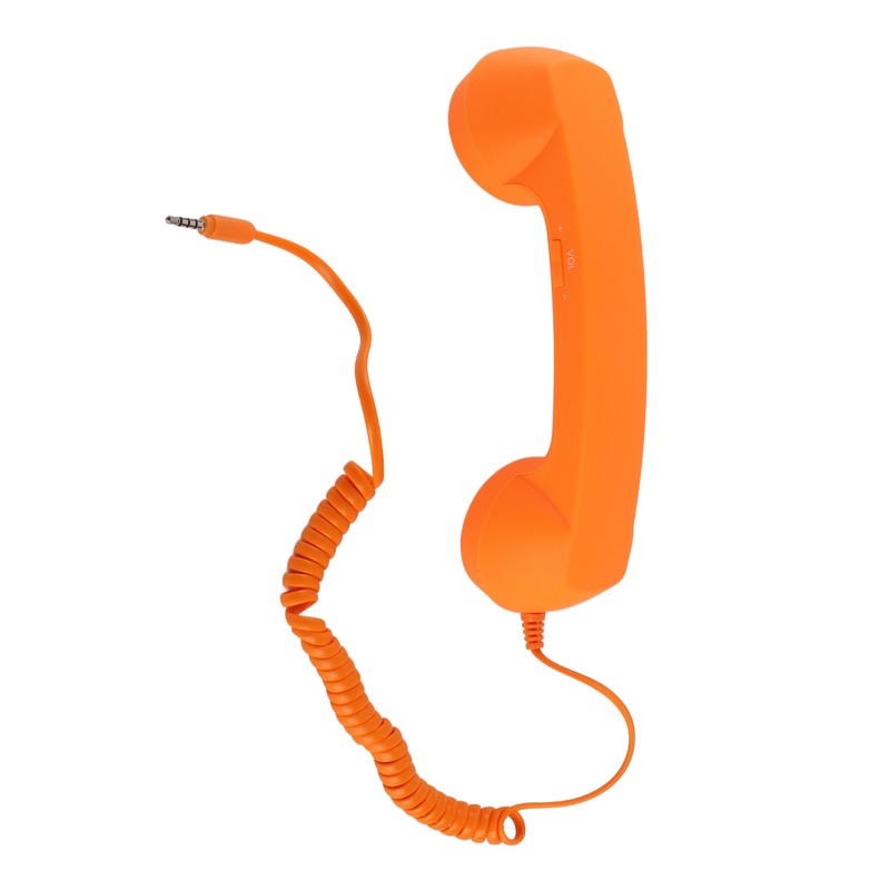 Cell Phone Handset USB C Radiation Proof Vintage Phone Handset