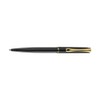 DIPLOMAT Traveller Easyflow Ballpoint Pen, Black/Gold, Pack of 1