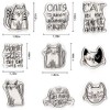 Cartoon Cats Clear Stamps for Card Making Decoration DIY Scrapbooking,