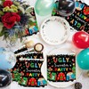 50 pcs Ugly Christmas Sweater Party Decorations Paper Napkins 6.5
