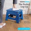 Handy Laundry Folding Lightweight Step Stool - Sturdy Enough to