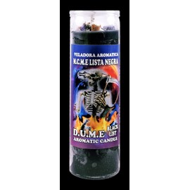 12 Pieces Candles Cocktail VELADORA Aromatic Black List Dume-Lista Negra